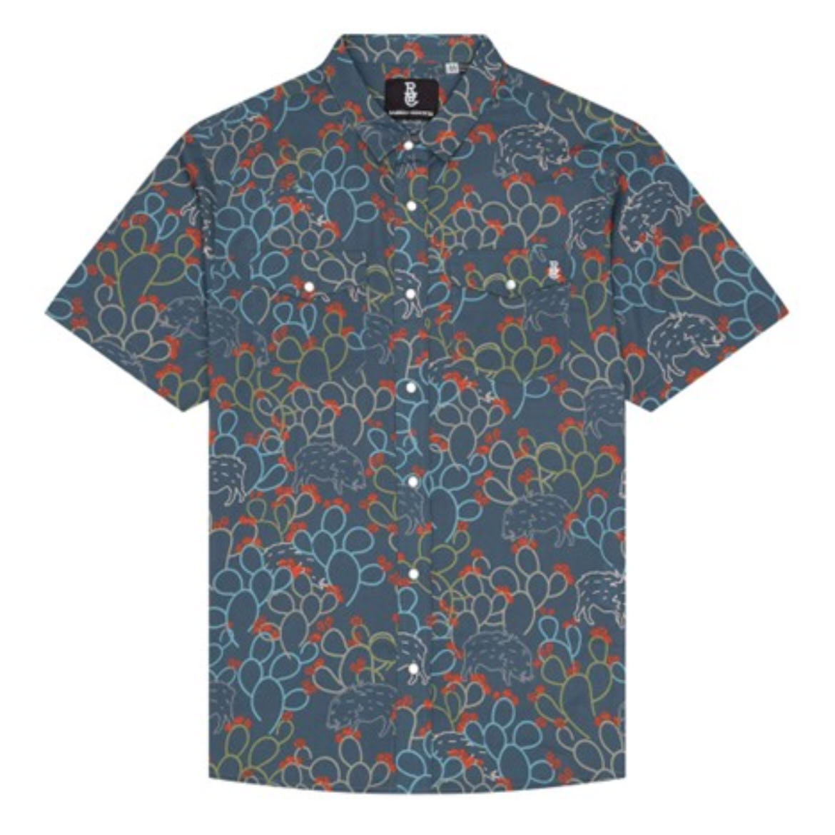 Raised by Coyotes Javelina Paradise Pearl Snap Shirt — NRS