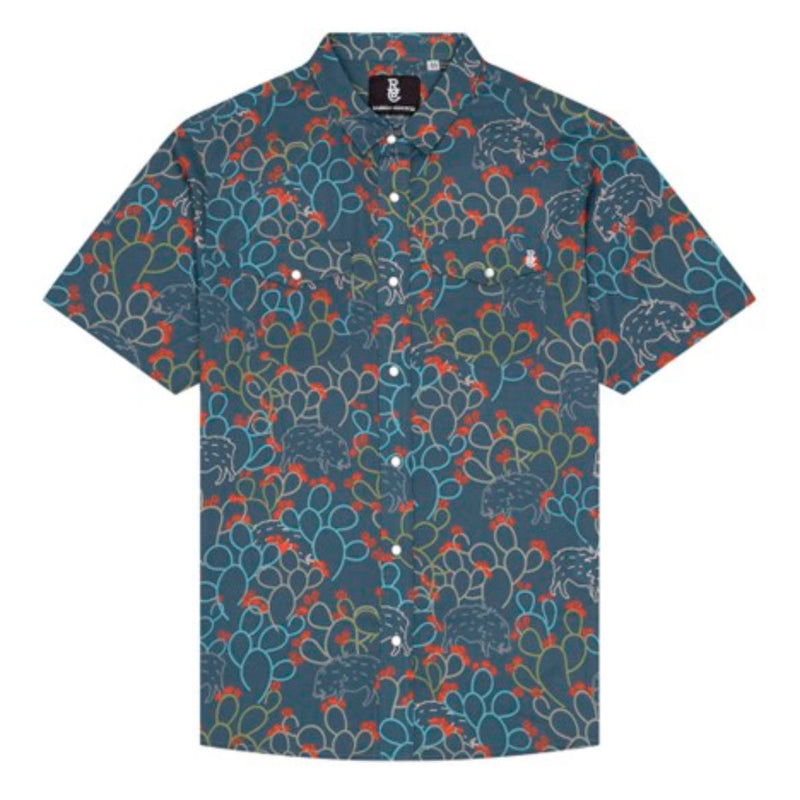 Raised by Coyotes Javelina Paradise Pearl Snap Shirt