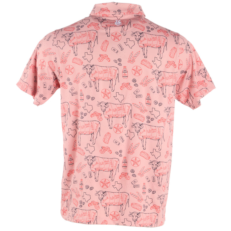 Raised by Coyotes Coyotes Texas BBQ Polo
