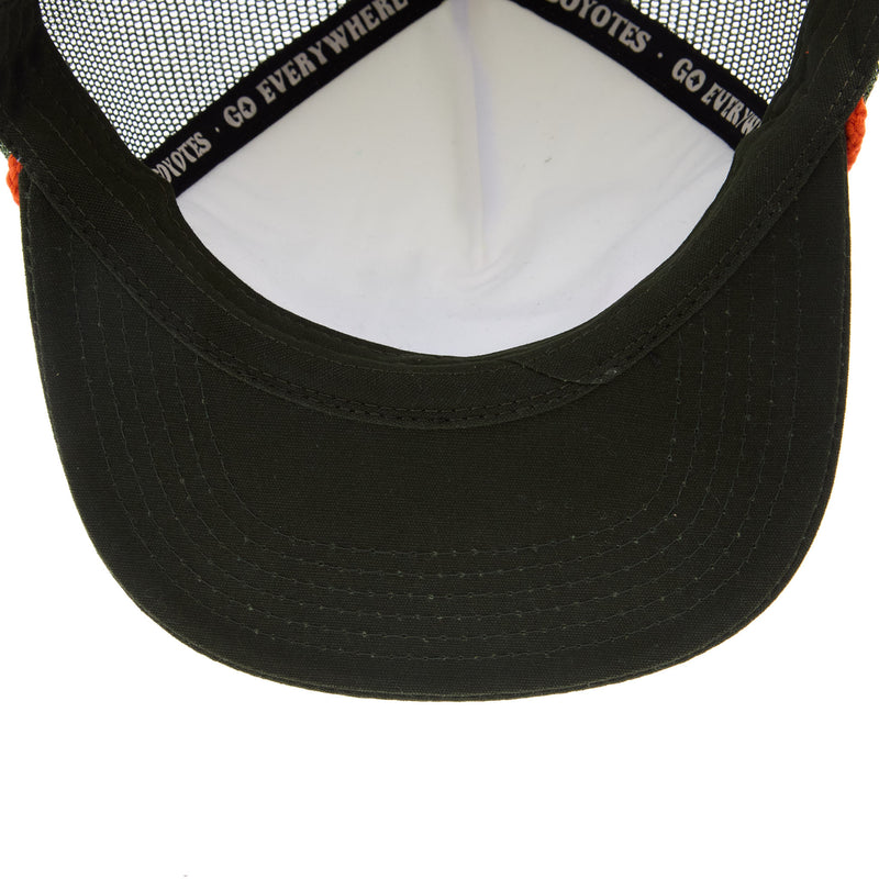 Raised by Coyotes Coyotes Texas Wedge Cap