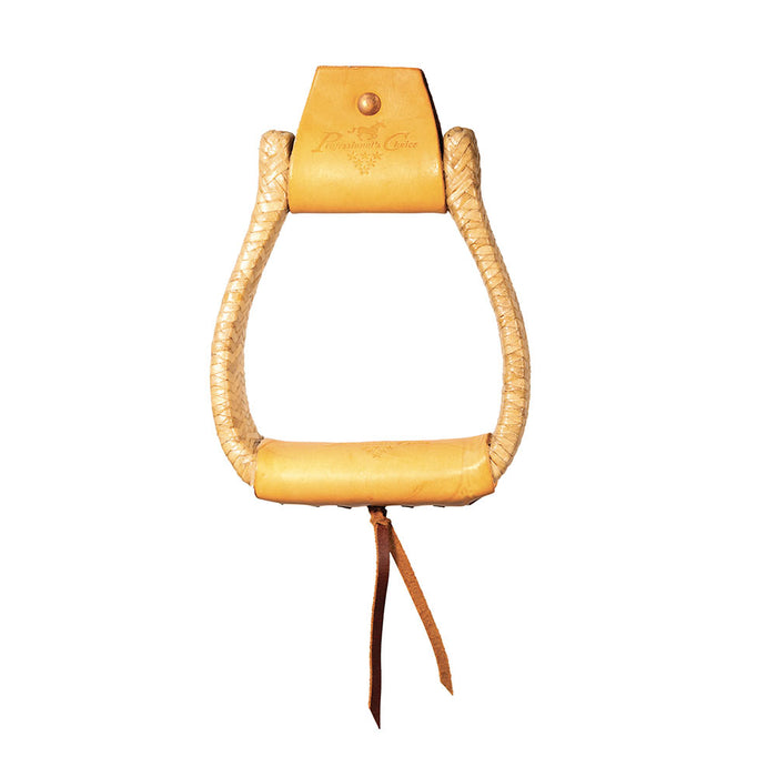 Professionals Choice Rawhide Braided Stirrups