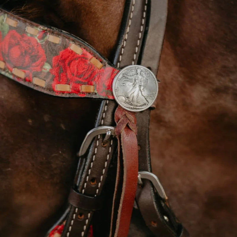 Rodeo Quincy Rosita Browband Headstall