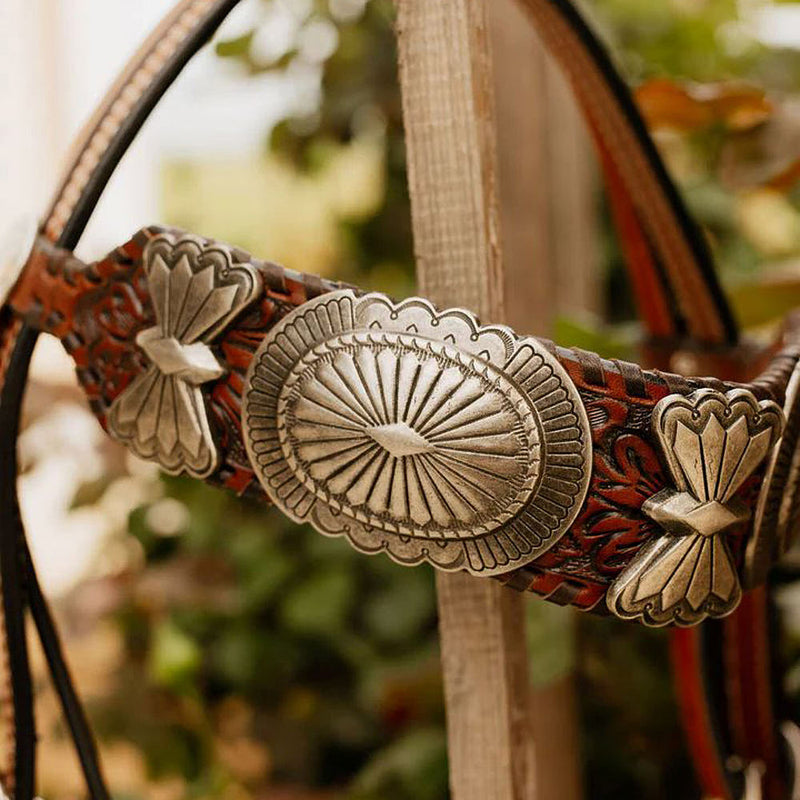 Rodeo Quincy Elko Browband Headstall