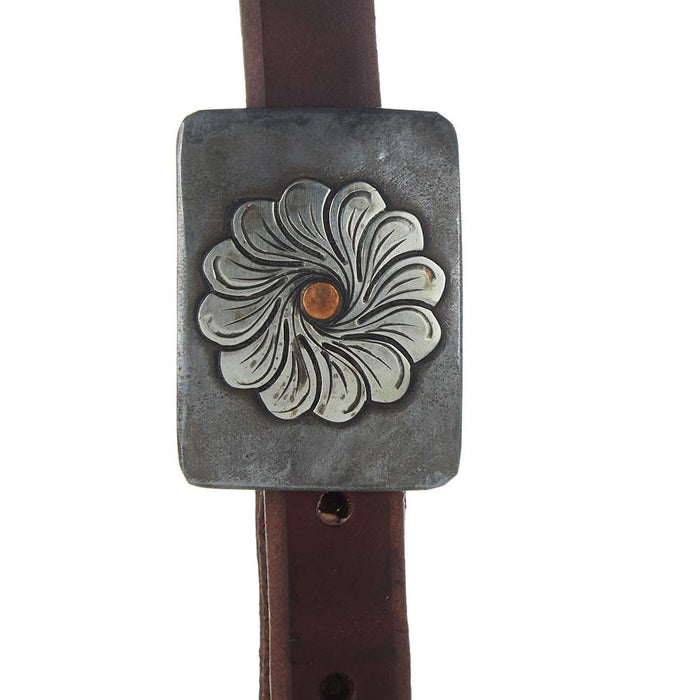 Cowperson Tack NRS Exclusive Decatur Rose Slit Ear Headstall