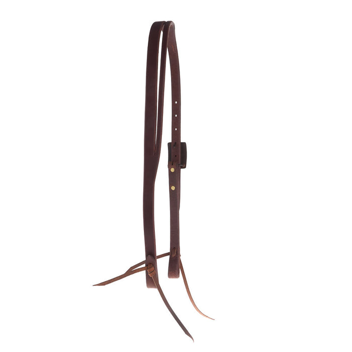 Cowperson Tack Silver Navajo 3/4inch Slit Ear Headstall