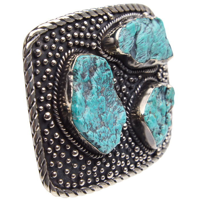 Paige Wallace Turquoise Three Stone Buckle
