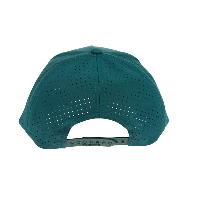 Rope Doctor Teal Green Perforated Snapback Cap