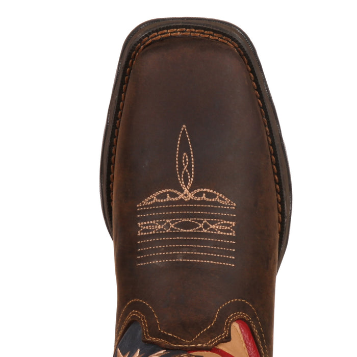 Durango Boots Women's Lady Rebel 10 In Patriotic Flag Western boot