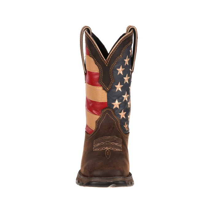 Durango Boots Women's Lady Rebel 10 In Patriotic Flag Western boot
