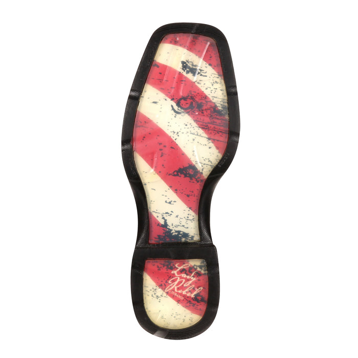 Durango Boots Women's Lady Rebel 10 In Patriotic Flag Western boot