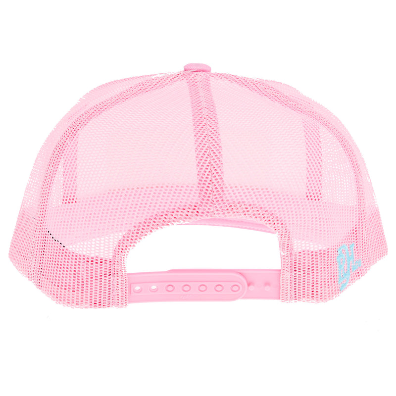 Red Dirt Hat Company Pink/White Thunderbird Cap