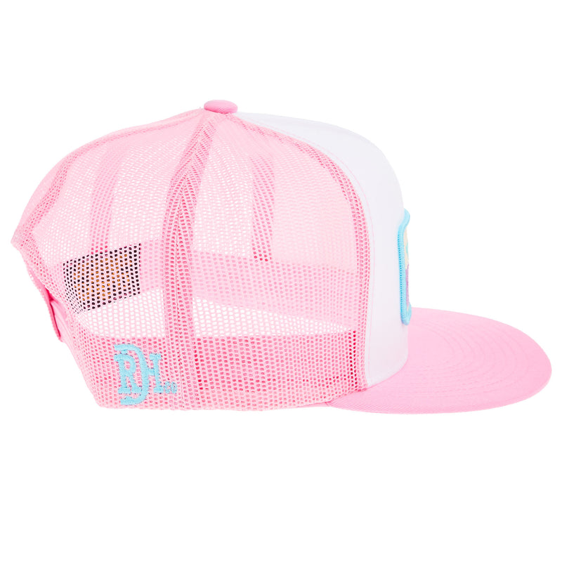 Red Dirt Hat Company Pink/White Thunderbird Cap