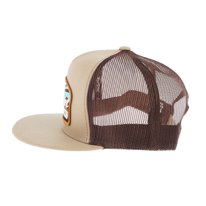 Red Dirt Hat Company Khaki Brown Blue Skies Cap