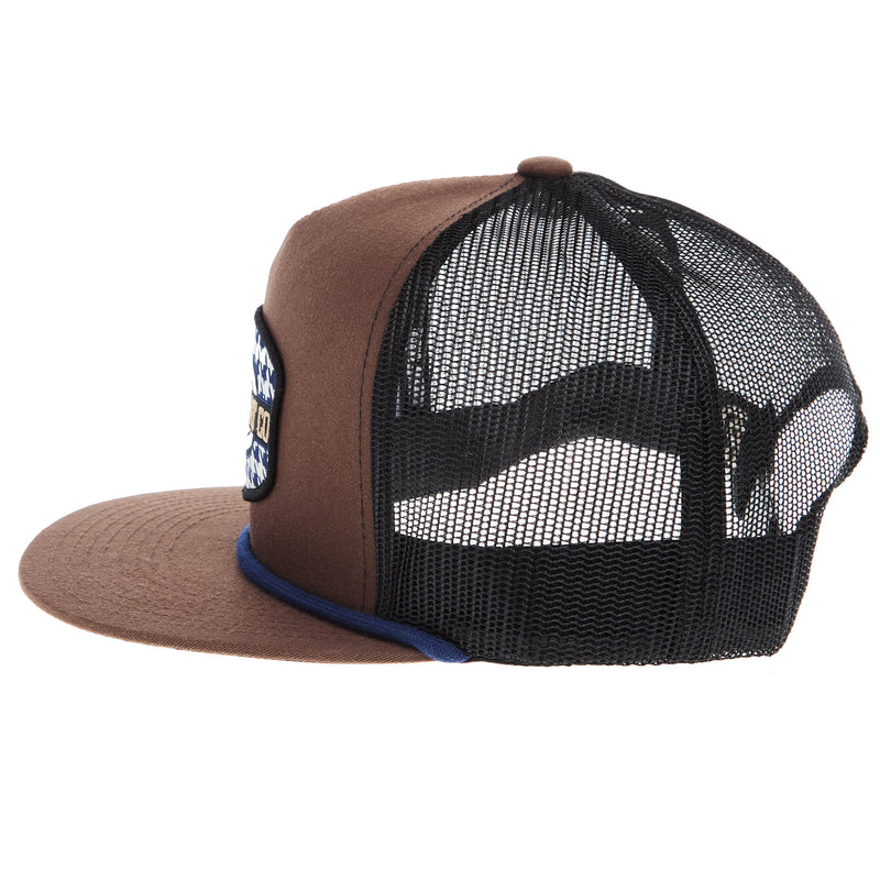 Red Dirt Hat Company Brown Black Hound Cap