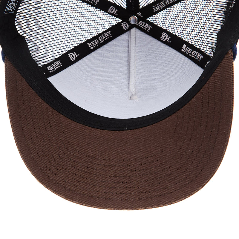 Red Dirt Hat Company Brown Black Hound Cap