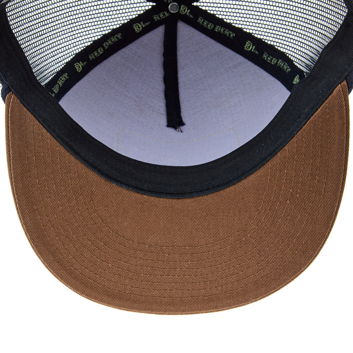 Red Dirt Hat Company Co Chocolate and Navy Speedy Cap