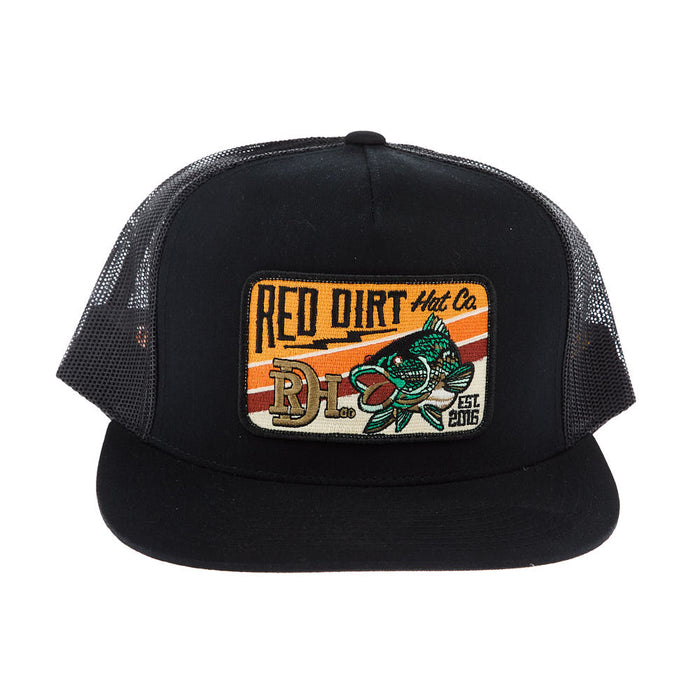 Red Dirt Hat Company Black Wallhanger Cap