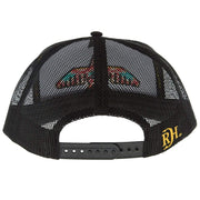 Red Dirt Hat Company Co Black and Turquoise Johnny Cap