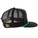 Red Dirt Hat Company Co Black and Turquoise Johnny Cap
