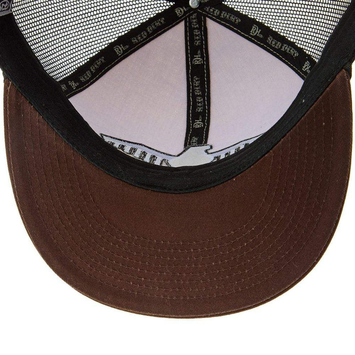 Red Dirt Hat Company Co El Rey Tan and Black Cap