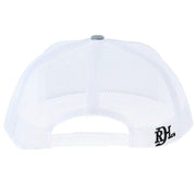 Red Dirt Hat Company Co Grey and White Early Bird Cap