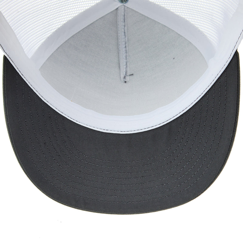 Red Dirt Hat Company Co Bunk House Charcoal and White Cap