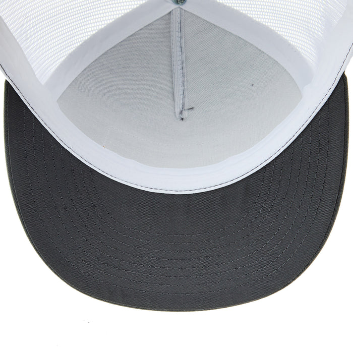 Red Dirt Hat Company Co Bunk House Charcoal and White Cap