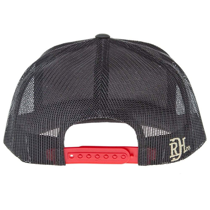 Red Dirt Hat Company Co Charcoal and Black Tombstone Cap