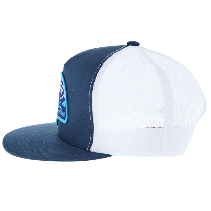 Red Dirt Hat Company Co Navy and White Classic Cap