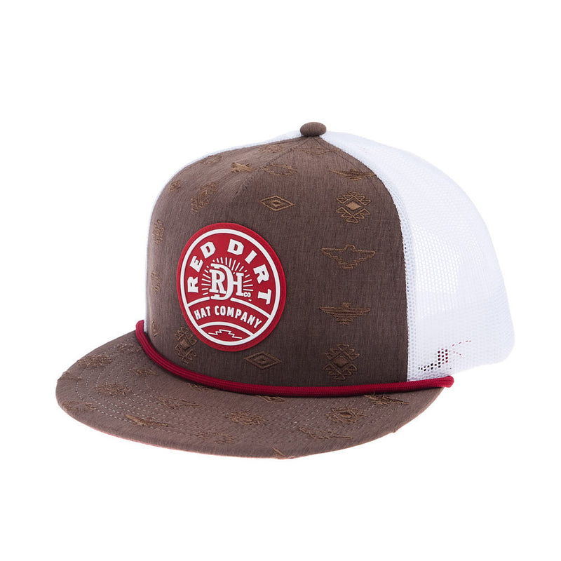 Red Dirt Hat Company The Ruins Brown/White Cap