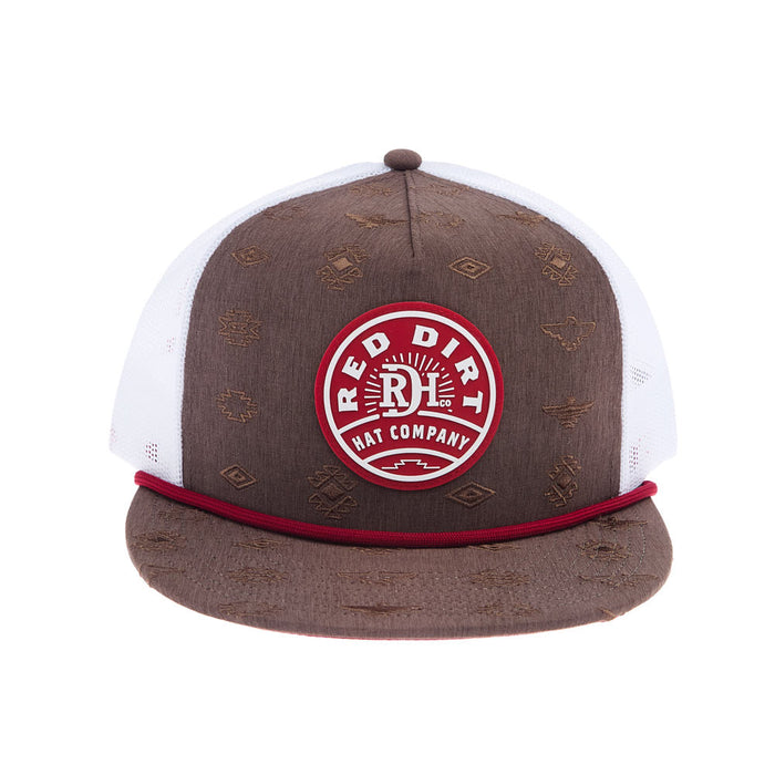 Red Dirt Hat Company The Ruins Brown/White Cap