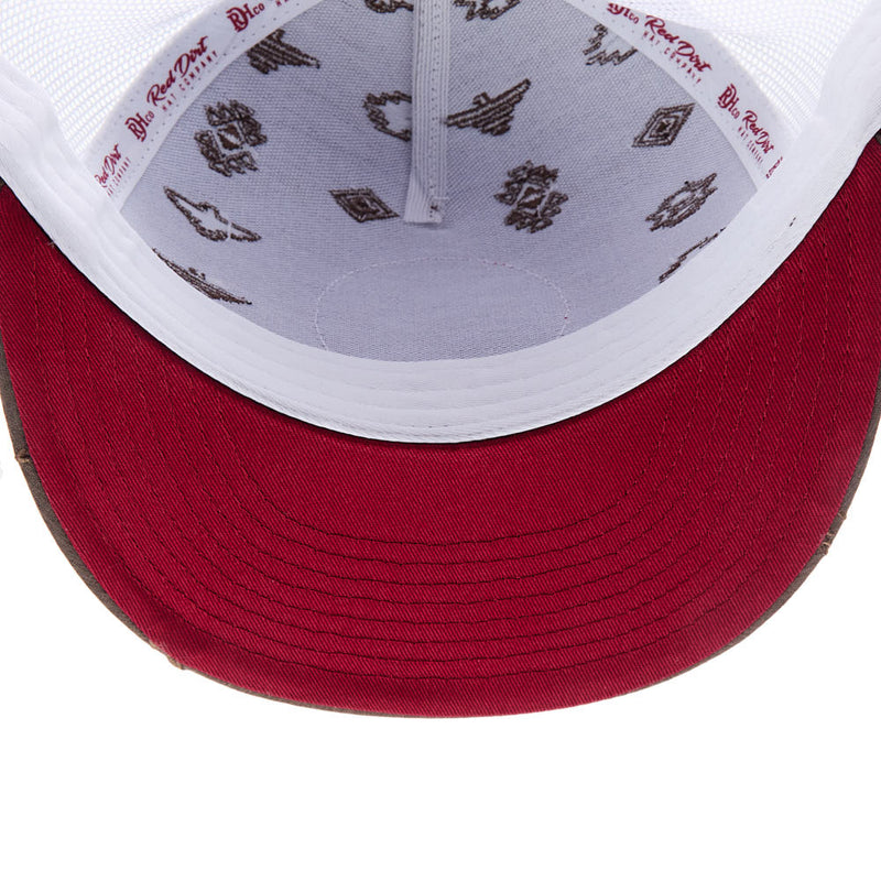 Red Dirt Hat Company The Ruins Brown/White Cap