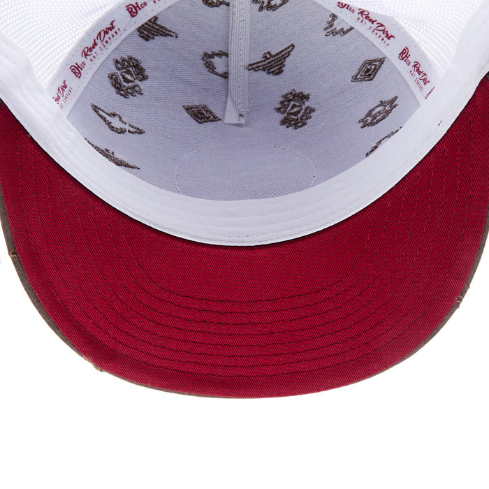 Red Dirt Hat Company The Ruins Brown/White Cap