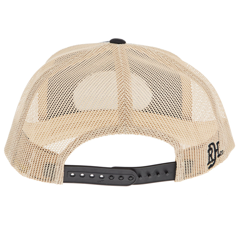 Red Dirt Hat Company Gambler Black Khaki Cap