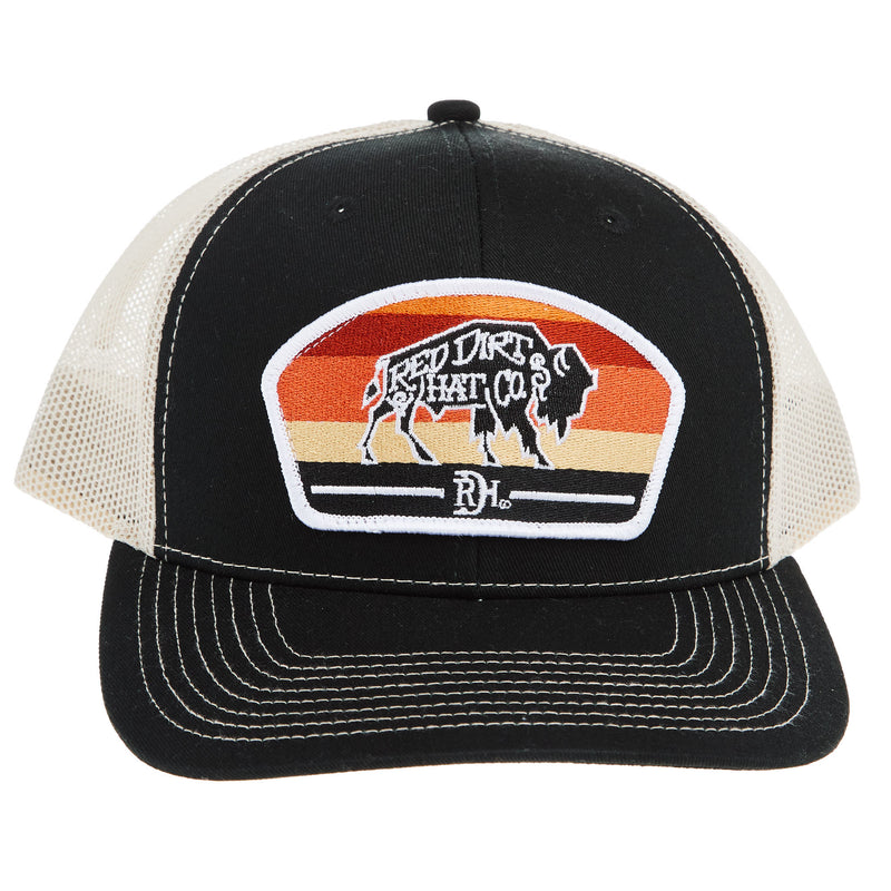 Red Dirt Hat Company Buddy Black/Khaki Cap