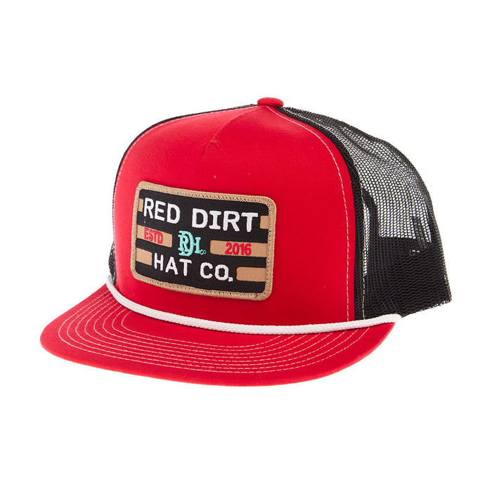 Red Dirt Hat Company Big Britches Red/Black Cap