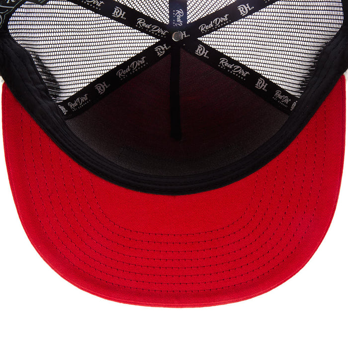 Red Dirt Hat Company Big Britches Red/Black Cap