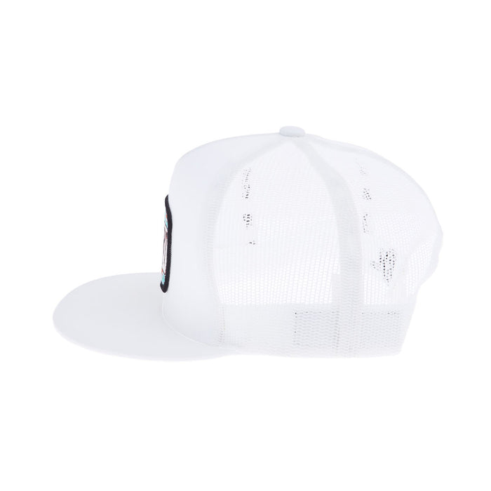 Red Dirt Hat Company Boss Hog White Cap