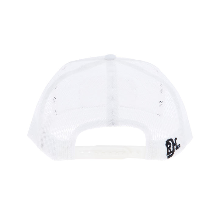 Red Dirt Hat Company Boss Hog White Cap