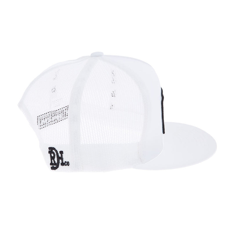 Red Dirt Hat Company Boss Hog White Cap