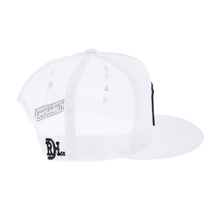 Red Dirt Hat Company Boss Hog White Cap