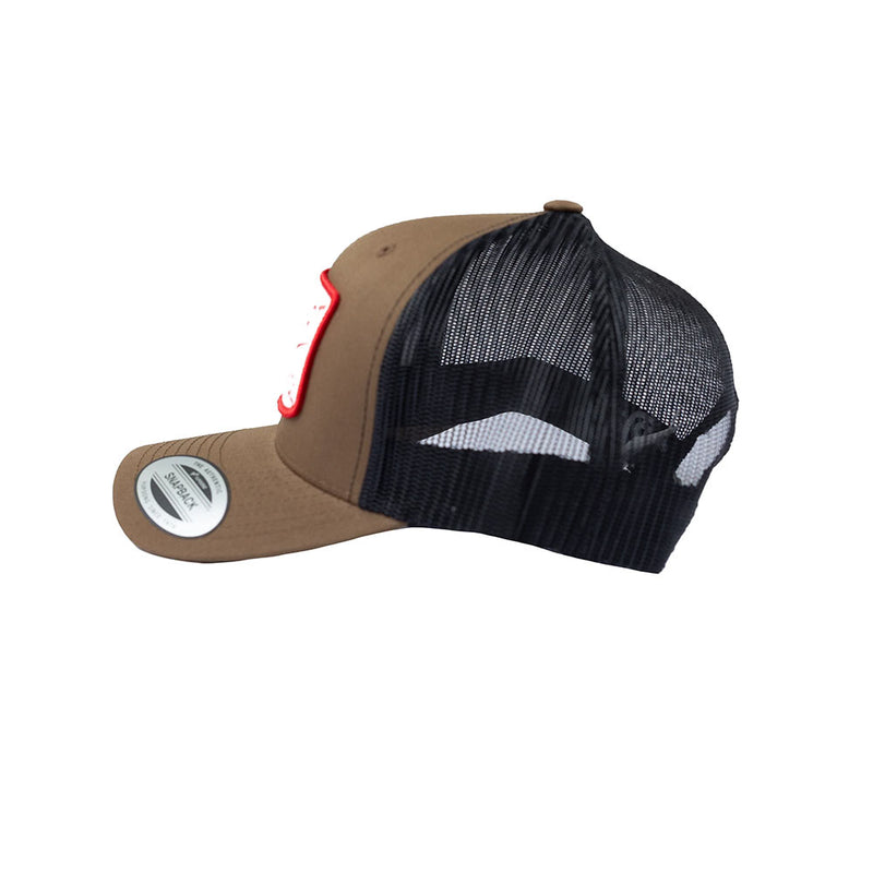 Red Dirt Hat Company Men's Fillin' Station Coyote Brown Cap