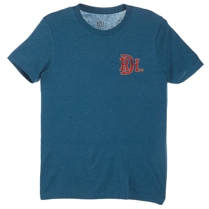 Red Dirt Hat Company Co Blue Buffalo Tee