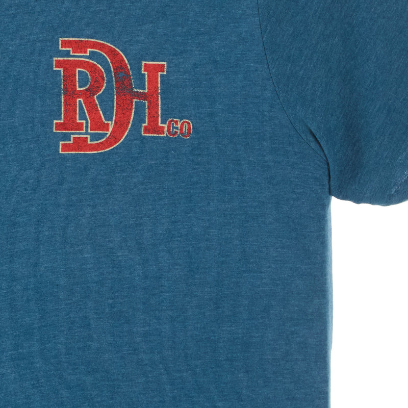Red Dirt Hat Company Co Blue Buffalo Tee
