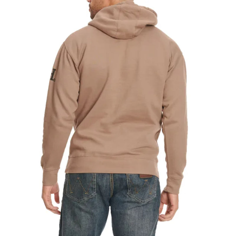 Red Dirt Hat Company Home On The Range Latte Hoodie
