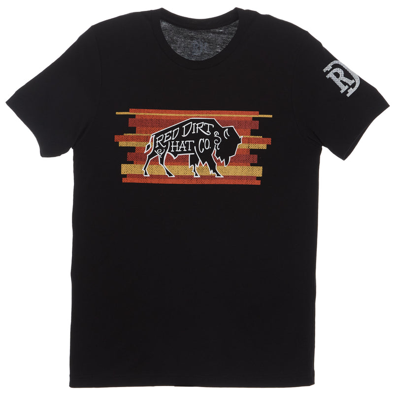 Red Dirt Hat Company Co Buddy Black Tee