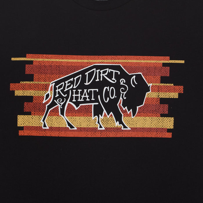 Red Dirt Hat Company Co Buddy Black Tee