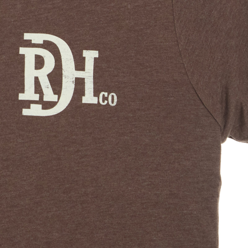 Red Dirt Hat Company Co Brown Buffalo Chip Tee