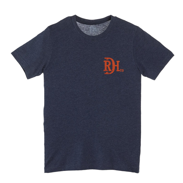 Red Dirt Hat Company Mens Mesa Navy Tee