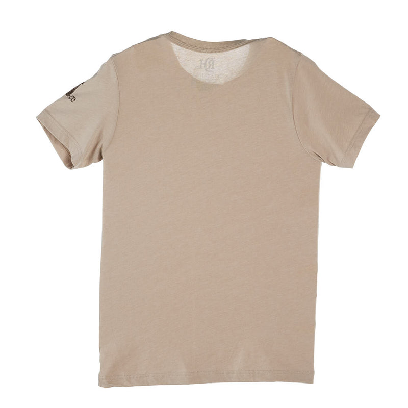 Red Dirt Hat Company Mens Quittin Time Tan Tee